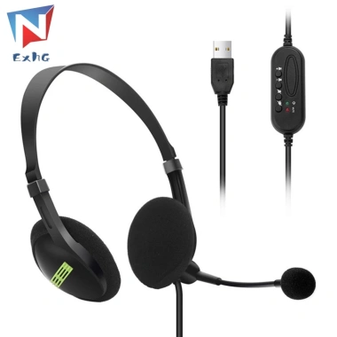 Tai Nghe USB Chống Ồn Tích Hợp Mic Dành Cho Văn Phòng – Giảm Giá Đến 19% (147.342₫) 6