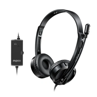 Tai Nghe USB Rapoo H120 Chính Hãng - Âm Thanh Nổi, Mic Rõ, Dành cho Học Sinh - Sinh Viên - Văn Phòng, Giá 289.000đ 2