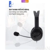 Tai Nghe USB/Jack35 TINAN 490/493 kèm micro, phù hợp CSKH, telesale, salephone, học online - Giá chỉ 258.000đ 5