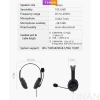 Tai Nghe USB/Jack35 TINAN 490/493 kèm micro, phù hợp CSKH, telesale, salephone, học online - Giá chỉ 258.000đ 9