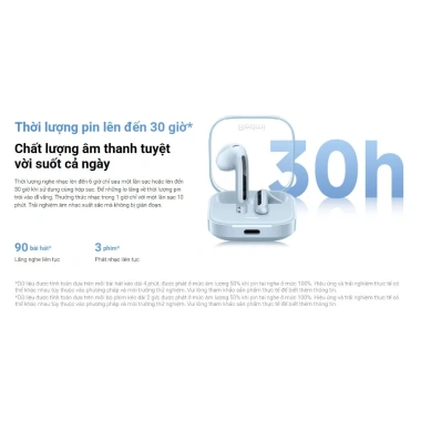 Tai Nghe Xiaomi Redmi Buds 6 Active Chống Ồn - Giá chỉ 650.000 VNĐ, BH 12 Tháng 5