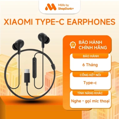 Tai Nghe Xiaomi Type-C Earphones - Giá 230k, Bảo Hành 6 Tháng, Âm Thanh Sắc Nét Tai Nghe Xiaomi Type-C Earphones - Giá 230k, Bảo Hành 6 Tháng, Âm Thanh Sắc Nét