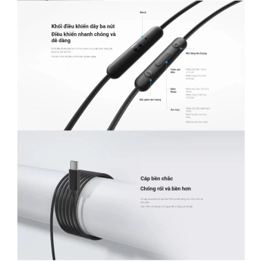 Tai Nghe Xiaomi Type-C Earphones - Giá 230k, Bảo Hành 6 Tháng, Âm Thanh Sắc Nét 5 Tai Nghe Xiaomi Type-C Earphones - Giá 230k, Bảo Hành 6 Tháng, Âm Thanh Sắc Nét 5