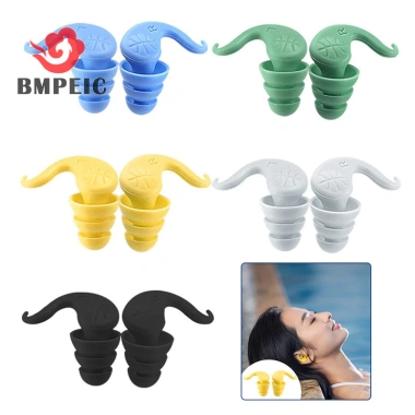 Tai silicone Bmpeic chặn âm, chống thấm, giảm tiếng ồn du lịch - 57.090₫ 6