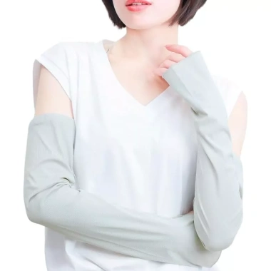 Tấm bảo vệ cánh tay Japan UPF50+ chống nắng 100%, mềm, thích hợp lái xe & đạp xe