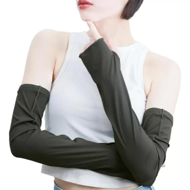 Tấm bảo vệ cánh tay Japan UPF50+ chống nắng 100%, mềm, thích hợp lái xe & đạp xe