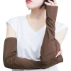 Tấm bảo vệ cánh tay Japan UPF50+ chống nắng 100%, mềm, thích hợp lái xe & đạp xe 10