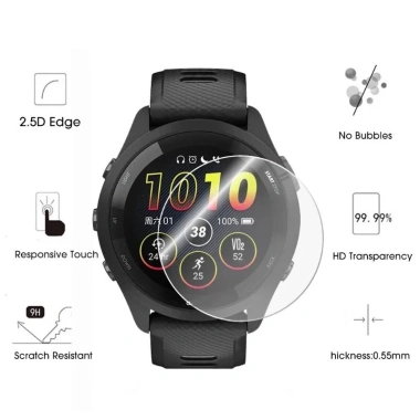 Tấm bảo vệ màn hình kính cường lực cho Garmin Forerunner 165 955 255 255s 245 45 55 38.804 VND 6 Tấm bảo vệ màn hình kính cường lực cho Garmin Forerunner 165 955 255 255s 245 45 55 38.804 VND 6