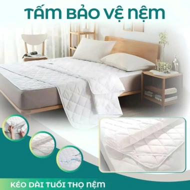 Tấm Bảo Vệ Nệm Chagota Ngăn Ngừa Vết Bẩn Chống Bám Bụi An Toàn Mọi Loại Da Giá 609.000 VND 3