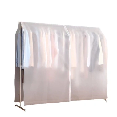 Tấm bạt 2 tà PEVA 2.4m chống bụi, nước, nắng - Trùm sào treo quần áo, giá 119k