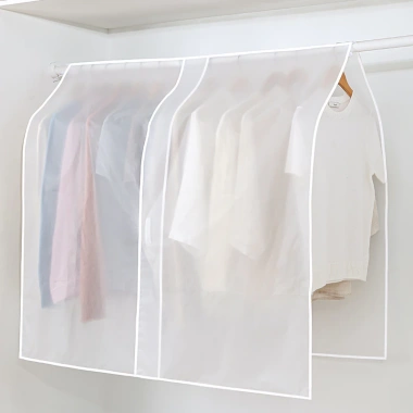 Tấm bạt PEVA 110x110cm trùm sào đồ treo quần áo, chống bụi, chống thấm nước Giá 49.000đ