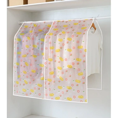 Tấm bạt PEVA 110x110cm trùm sào đồ treo quần áo, chống bụi, chống thấm nước Giá 49.000đ