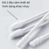 Tăm bông 2 đầu 200 cây - Cao cấp, mềm mịn, thấm hút, vệ sinh ráy tai 19.000₫ 3