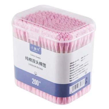 Tăm bông 2 đầu 200 cây - Cao cấp, mềm mịn, thấm hút, vệ sinh ráy tai 19.000₫ 7