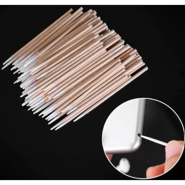 Tăm bông đầu nhọn 100-500 cây siêu rẻ - Vệ sinh điện thoại, tai nghe - Phúc Hưng 10.500đ