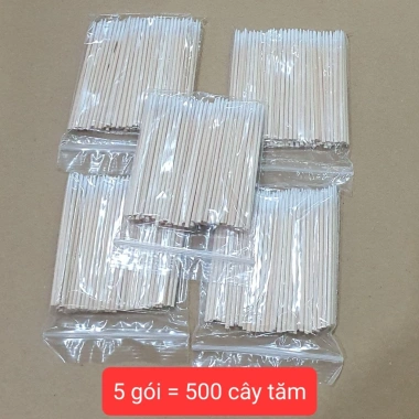 Tăm bông đầu nhọn 100-500 cây siêu rẻ - Vệ sinh điện thoại, tai nghe - Phúc Hưng 10.500đ