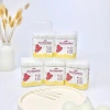 Tăm bông Jubon cao cấp cho bé sơ sinh - 2 đầu dẹt xoắn, đầu bông mềm mại, an toàn 4