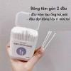 Tăm bông ngoáy tai Kiyou cho bé sơ sinh Bông tự nhiên hộp 250 que Uni 25.000₫ 6