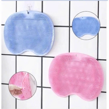 Tấm Chà Lưng & Cọ Chân Silicon Dán Tường – Massage Thư Giãn, Giảm Mệt Mỏi Tại Nhà