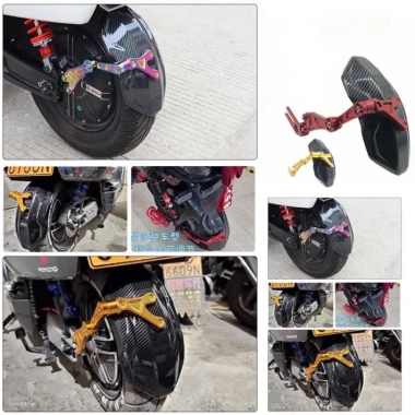 Tấm chắn bùn V3 Carbon gắn ngoài full phụ kiện - Giá ưu đãi 65.000đ, hàng đặc biệt