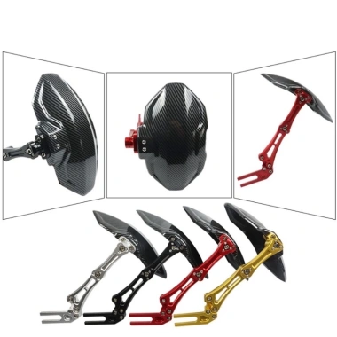 Tấm chắn bùn xe điện CNC vân carrbon - Bảo vệ bánh xe, bền cao, giảm giá 55k