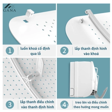 Tấm chắn gió điều hoà chuyển đổi hướng, bảo vệ sức khỏe gia đình, giá chỉ 7.999 VND 8