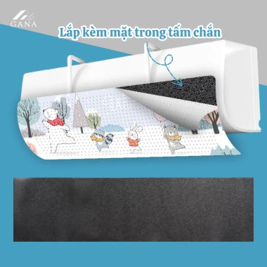 Tấm chắn gió điều hoà chuyển đổi hướng, bảo vệ sức khỏe gia đình, giá chỉ 7.999 VND 9