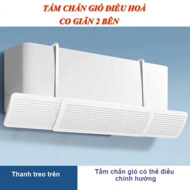 Tấm Chắn Gió Điều Hòa Treo Trên - Đổi Hướng, Giá 54.900 VNĐ, Tiết Kiệm 10