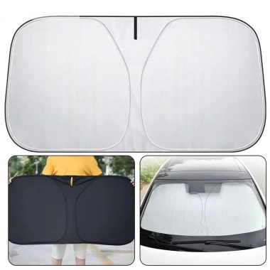 Tấm chắn nắng kính lái ô tô gấp gọn tiện lợi, dễ sử dụng - Giá chỉ 35.000₫