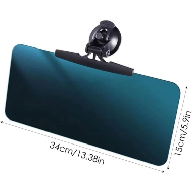Tấm chắn nắng ô tô hút chân không 34x15cm – Chống chói, UV, tăng tầm nhìn ngày đêm