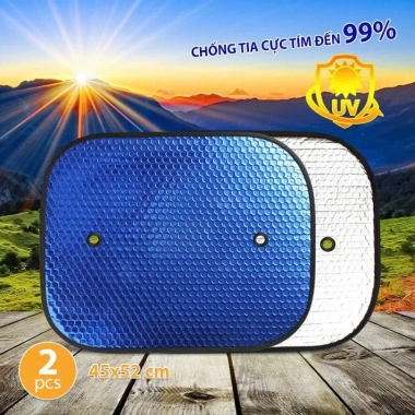 Tấm Che Chắn Nắng Xe Ô Tô Gắn Cửa Kính Chống UV - Giá 37.800 VNĐ