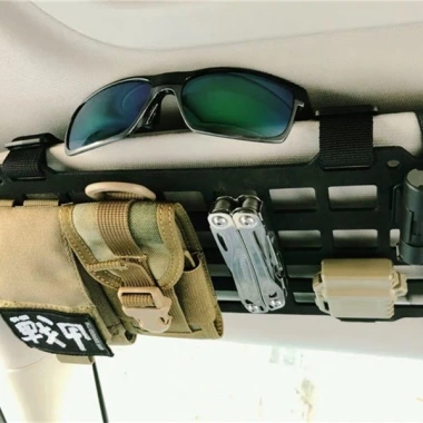 Tấm Che Nắng MOLLE Đa Năng Xe Ô Tô Lưu Trữ Chiến Thuật Móc Treo Địa Hình Giá 212.664₫