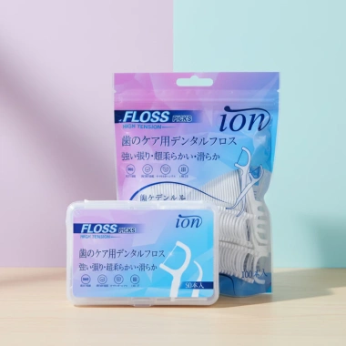 Tăm Chỉ Nha Khoa Ion 100 Cái - Vệ Sinh Răng Miệng, Giá 50.000đ, Đánh Bại Đá Đẽo, Bảo Vệ Nướu