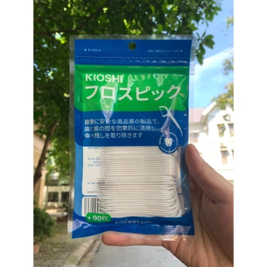 Tăm chỉ nha khoa Kioshi 90 chiếc – Công nghệ Nhật Bản, sạch kẽ răng, chỉ 18.000₫ 2 Tăm chỉ nha khoa Kioshi 90 chiếc – Công nghệ Nhật Bản, sạch kẽ răng, chỉ 18.000₫ 2