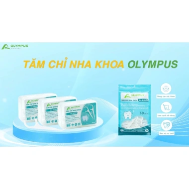 Tăm chỉ nha khoa Olympus cao cấp 680pcs, 12h tặng 1 túi – không độc hại, 75.200₫