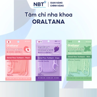 Tăm Chỉ Nha Khoa Oraltana Túi 50 Cái - Vệ Sinh Răng Miệng Hiệu Quả, Giá 32.000₫ 4