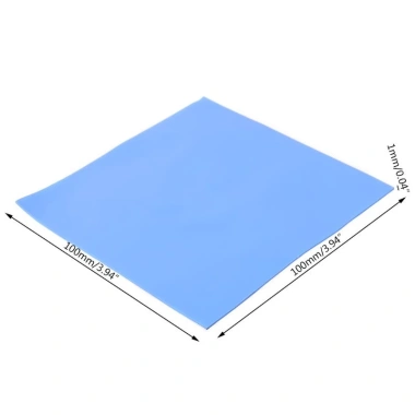Tấm Dẫn Nhiệt Silicon Mềm 100x100x1mm - Tản Nhiệt SSD CPU GPU LED, Chỉ 48,032₫