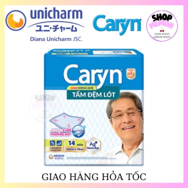 Tấm đệm lót mỏng nhẹ Caryn size XL 14 miếng - Giá chỉ 99.000₫, thoải mái và tiện lợi