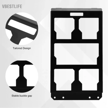 Tấm gắn VBESTLIFE Fabater cho hộp công cụ - Giá đỡ tay cầm, lưu trữ nhanh, giảm giá
