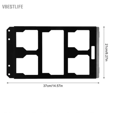 Tấm gắn VBESTLIFE Fabater cho hộp công cụ - Giá đỡ tay cầm, lưu trữ nhanh, giảm giá