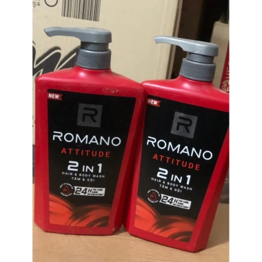 Tắm Gội Romano Classic Attiture 650g – Hương Nước Hoa, Giá 139k, Dưỡng Tóc Ngay
