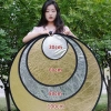 Tấm Hắt Sáng 2in1 Tròn KT 30-60-80-110cm Bạt Phản Quang Chụp Ảnh Quay Phim Studio 5