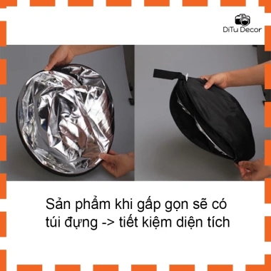 Tấm hắt sáng mini vàng bạc kích thước đa dạng - Giá 29.000đ, giảm từ 37.120đ DiTu Decor 5