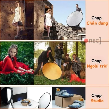 Tấm hắt sáng phản quang 2 trong 1 Chụp ảnh quay video giảm giá 21.900 VNĐ