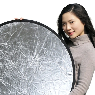 Tấm hắt sáng tròn 2 mặt kích thước đầy đủ 2 trong 1 vàng bạc ABREN - Giá ưu đãi 116.000đ 3 Tấm hắt sáng tròn 2 mặt kích thước đầy đủ 2 trong 1 vàng bạc ABREN - Giá ưu đãi 116.000đ 3