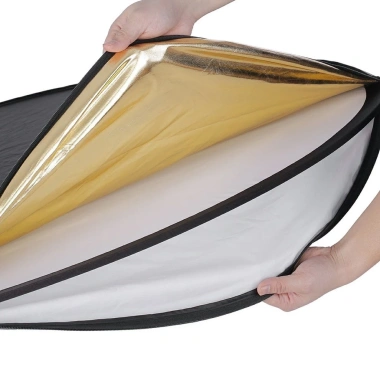 Tấm hắt sáng tròn 2 mặt kích thước đầy đủ 2 trong 1 vàng bạc ABREN - Giá ưu đãi 116.000đ 4 Tấm hắt sáng tròn 2 mặt kích thước đầy đủ 2 trong 1 vàng bạc ABREN - Giá ưu đãi 116.000đ 4