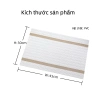 Tấm lót bàn ăn PVC cách nhiệt, có thể giặt, thẩm mỹ sang trọng, không thấm nước – Bền bỉ, 12.449₫ 3