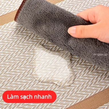 Tấm lót bàn ăn PVC cách nhiệt, có thể giặt, thẩm mỹ sang trọng, không thấm nước – Bền bỉ, 12.449₫ 4