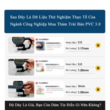Tấm Lót Bàn PVC Mờ Chống Thấm, Dày Dặn, Dễ Lau Chùi – Nhiều Kích Thước, Giá Ưu Đãi 8