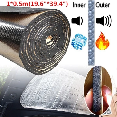 Tấm lót cách âm 10mm nhôm - Tấm lót nhiệt, chắn nhiệt, giảm giá 84,519 VND 5